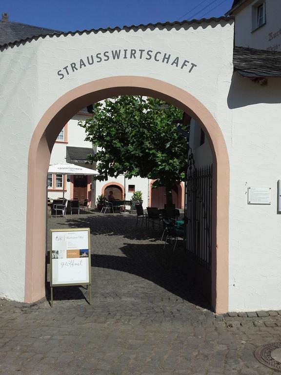 Weinhaus Kurtrierer Hof 호텔 라이웬 외부 사진
